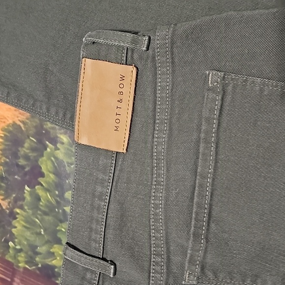 Mott‎ & Bow Green Jeans Size 36x29 - Picture 6 of 6